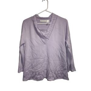 Alfred Dunner Women's Sweater Size Large Petite